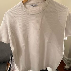 Zara White T Shirt